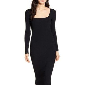 NWT Chelsea28 Square Neck Knit Dress